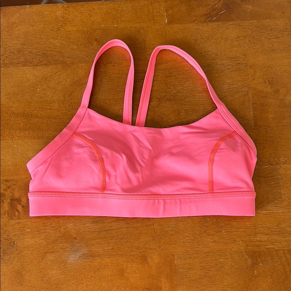 Lululemon Pink Racerback Bra Intimates & Sleepwear
